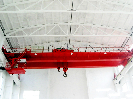 100/20t QD Type Double Girder Electric Hook Bridge Crane Untuk Industri Umum
