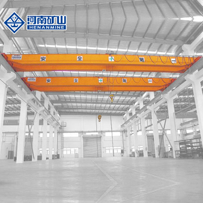 5T A3 girder overhead travelling crane tunggal Untuk Mengangkat Kabel Rentang Dalam Ruangan 16m Tinggi 9m