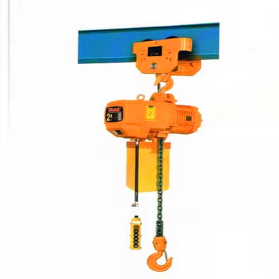 5T Electric Chain Hoist C/W Electric Trolley Lifting Tinggi 20M dengan Remote Control