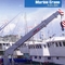 Marine Boom Jib Crane 40tons Dengan Slewing Hidrolik Untuk Kapal 18m / Min