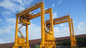 Rubber Tyred Container Gantry Crane 50t Pelabuhan Untuk Mengangkat 20/40 kaki