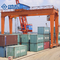 Kontrol Kabin 45 Ton Rail Mounted Container Gantry Crane Untuk Mengangkat