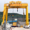 Kontrol Kabin 50ton Rail Mounted Container Gantry Crane Untuk Mengangkat Kontainer